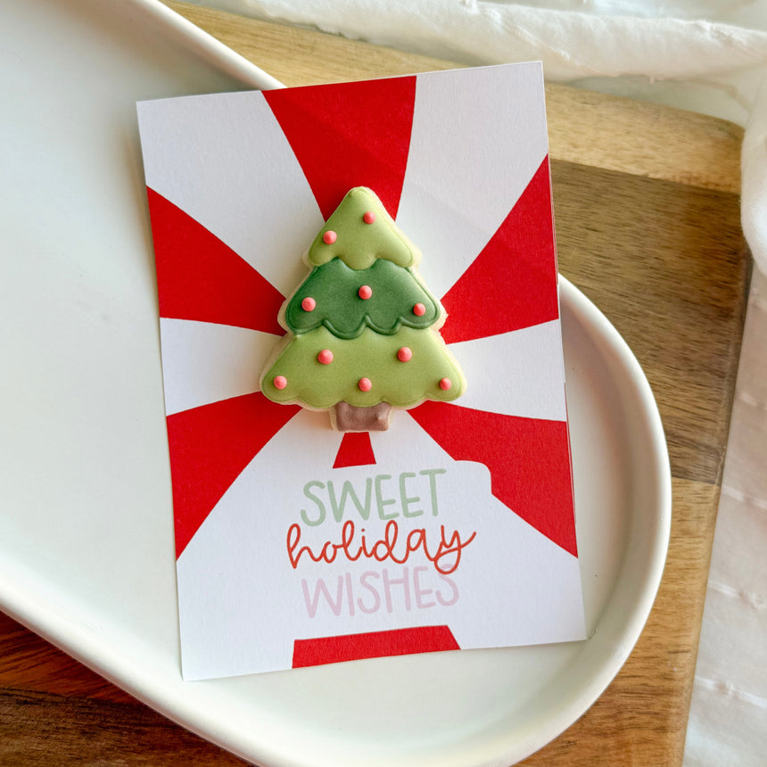 Tree Cookie Card