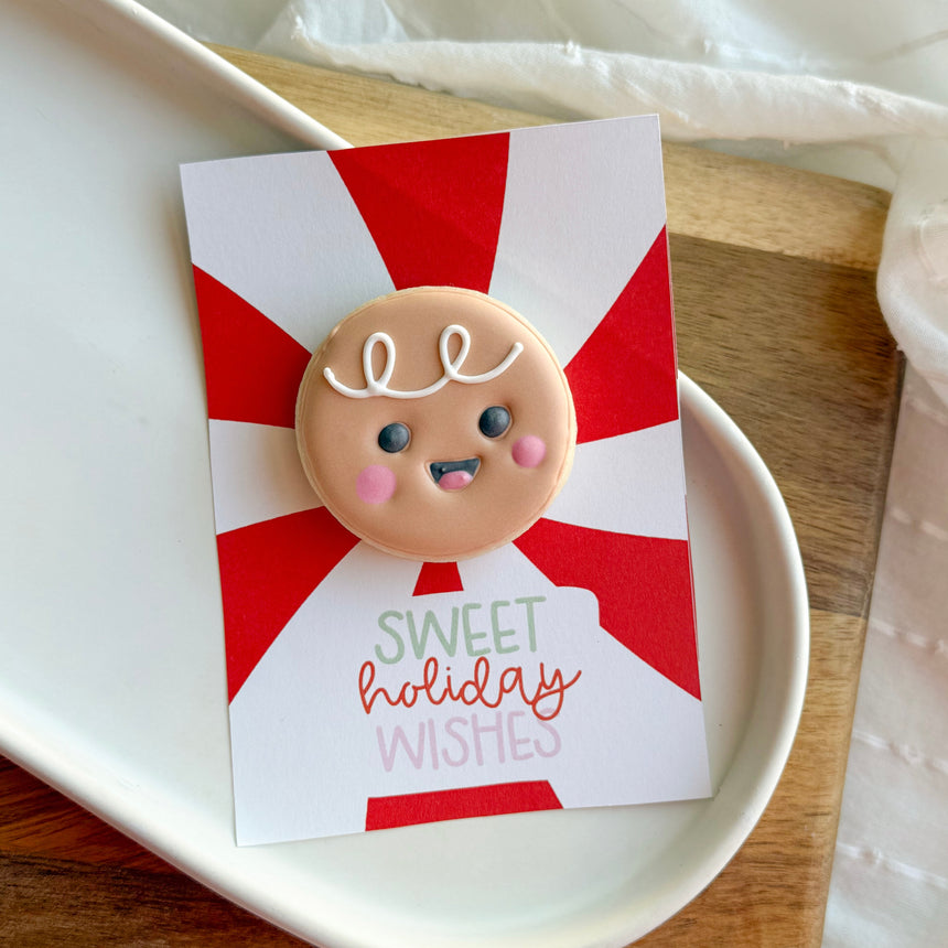 Gingerhead Cookie Card