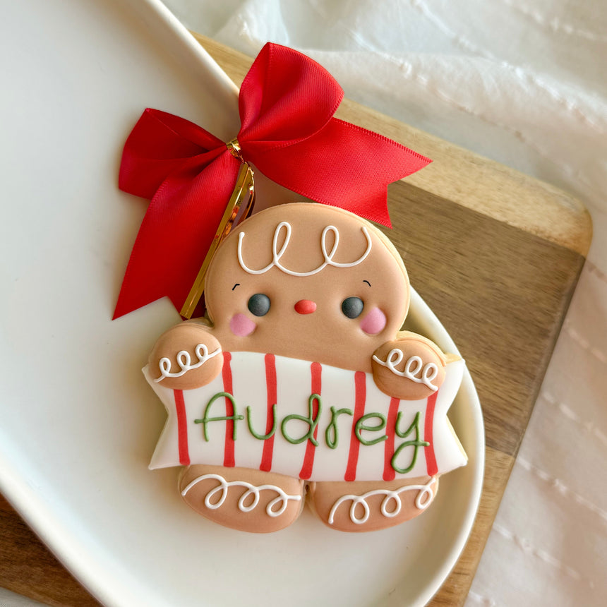 Custom Name Gingerbread
