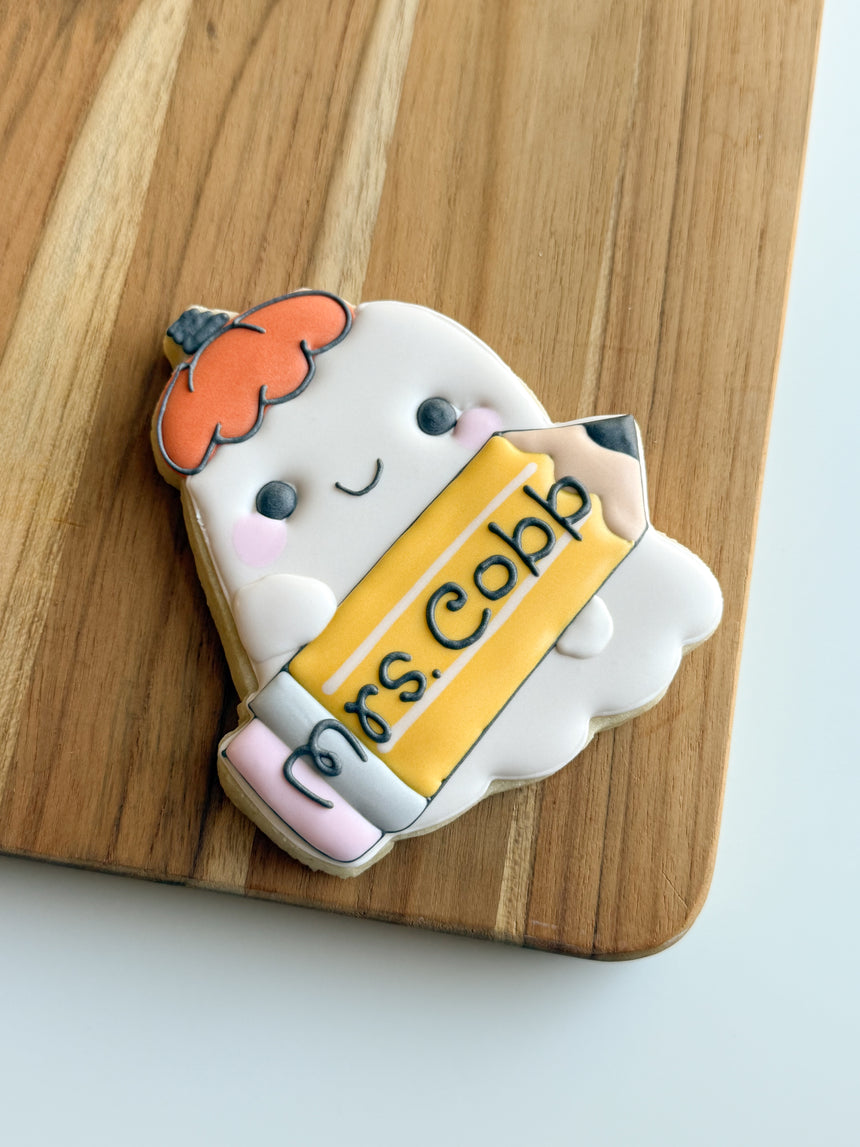 Custom Teacher Name Ghost