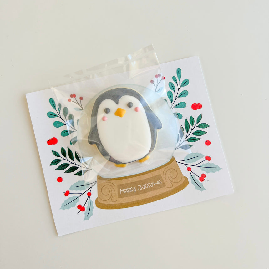 Penguin Cookie Card