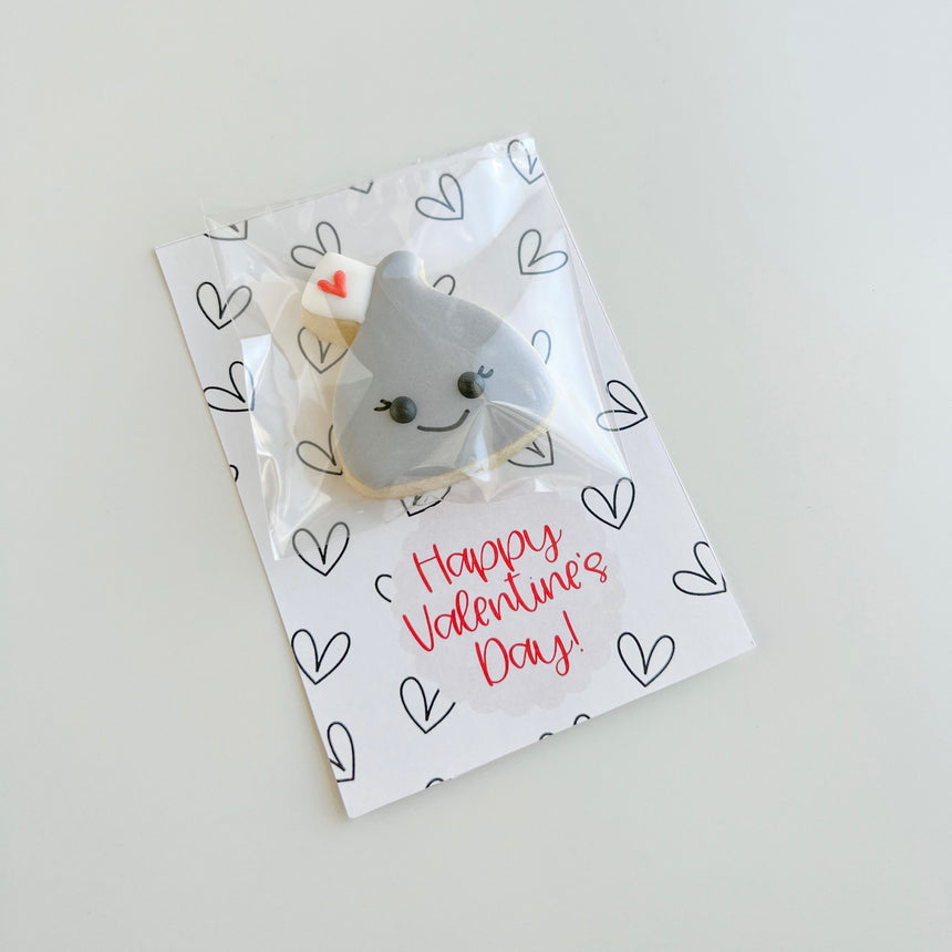 Kiss Cookie Card