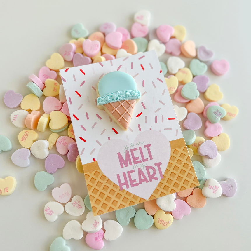 Ice Cream Cookie Card