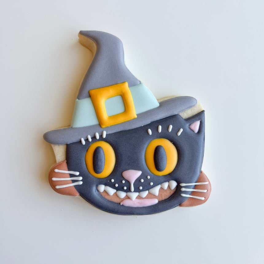 Witchy Kitty Cookie